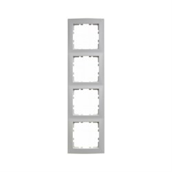 Рамкa 4-поста, Berker S.1, цвет: полярная белизна, матовый 10149909 - фото 5535