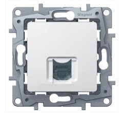 Legrand Etika белый розетка комп (RJ45) одинарная 5 категория  UTP 672241 - фото 61656