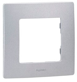 Legrand Etika алюминий рамка 4-ая 672554 - фото 61906