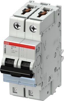 Автоматический выключатель ABB S402M-K1 1А 2п 2CCS572001R0217, 10кА, K, S402M-K1 - фото 63667