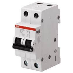 Автоматический выключатель ABB SH202 1А 2п 2CDS212001R0014, 6кА, C, SH202-C1 - фото 63964
