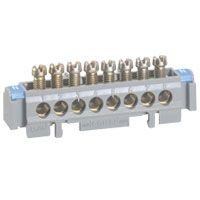 Колодка клеммная Legrand 4х (1.5-16) 004820, на изолирующих основаниях - фото 67564