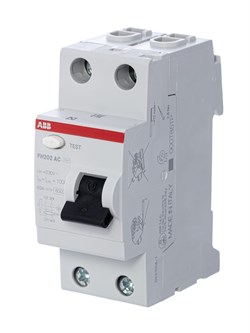 ABB FH202AC УЗО 2P 63A 30mA (AC) - фото 68324