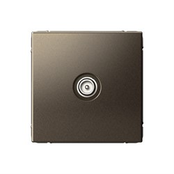 ArtGallery Мокко TV Розетка оконечная 1DB, механизм GAL000691 - фото 69558