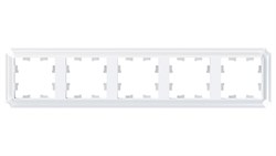 Systeme Electric AtlasDesign Antique белый рамка 5-ая, универсальная ATN100105 - фото 70586
