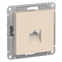 Systeme Electric AtlasDesign бежевый розетка компьютерная RJ45, кат. 6A, механизм ATN000286 - фото 70825