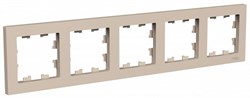 Systeme Electric AtlasDesign песочный рамка 5-ая, универсальная ATN001205 - фото 70855