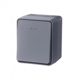 Systeme Electric AtlasDesign Profi54 наружный антрацит выключатель 1-клавишный с подсветкой 10 АХ ATN544013 - фото 71621