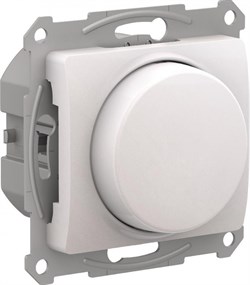 Glossa перламутр светорегулятор (диммер) повор-нажим, LED, RC, 400Вт, механизм GSL000623 - фото 71964