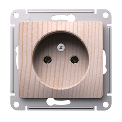 Systeme Electric Glossa Сосна Розетка без заземления, 16А, механизм GSL001541 - фото 72304