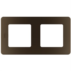 Legrand Inspiria бронза рамка - 2 поста 673949 - фото 74772