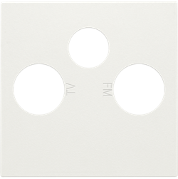 Niko Белый Накладка TV/FM/SAT 101-69551 - фото 75279