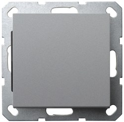 Jasmart G Алюминий Выключатель 1-кл 10A 250V~ G3011S - фото 76916