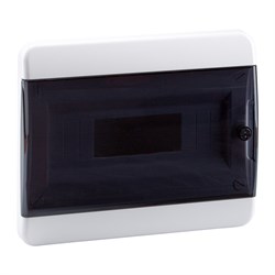 КЭАЗ Корпус пластиковый Встраиваемый OptiBox P-BVK-2-12-IP41 Прозрачная черная дверь 117945 - фото 77487