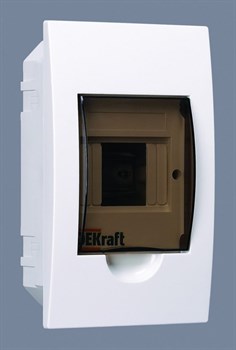 Dekraft Корпус пластиковый встраиваемый 4 мод. IP41 ЩРВ-П-4 31001DEK - фото 77605