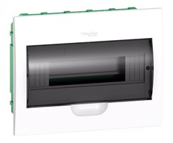 Systeme Electric EASY 9 Корпус встраиваемый с прозрачной дверью 1ряд/12мод, IP40, IK07, 63А, 2 клеммы EZ9E112S2FRU - фото 77861