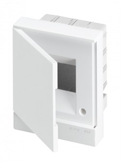 ABB Basic E Бокс в нишу 4М белая непрозрачная дверь (c клеммами) 1SZR004002A1101 - фото 77985
