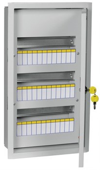 IEK TITAN 3 Корпус металлический ЩРв-36 (540х310х120мм) IP31 MKM14-V-36-30-T - фото 78333