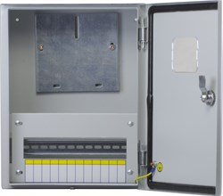 EKF PROxima Щит учетный ЩУ-1/1-0 (395x310x165) (ЩУРН-1/12) IP54 mb54-1m - фото 78558