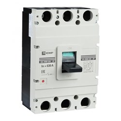 EKF PROxima Автоматический выключатель ВА-99М 630/500А 3P 50кА mccb99-630-500m - фото 81043
