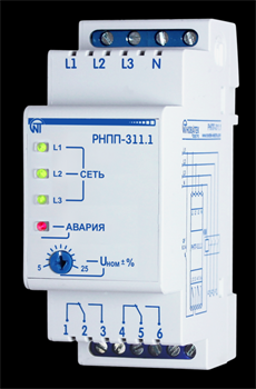 Новатек Реле напряжения РНПП-311.1 РНПП-311.1 - фото 87361