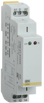 IEK ONI Импульсное реле ORM 1 контактакт 230 В AC ORM-01-AC230 - фото 87461