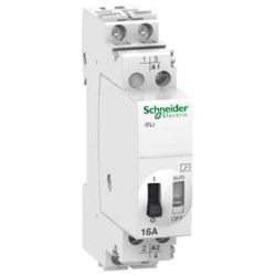 Schneider Electric Acti 9 iTLI Реле импульсное 16A 1НО 1НЗ 230В АС 50-60Гц 1 A9C30815 - фото 87501