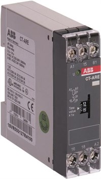 ABB CT-ARE Реле времени 24V AC/DC,220-240V AC(задержка на отключение без вспом.напряжения) 1SVR550127R4100 - фото 87698