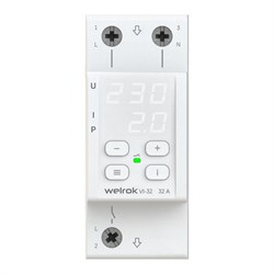Welrok VI-32 Реле напряжения 32 А (max 40 A), 7 000 ВА 4660251140472 - фото 87726