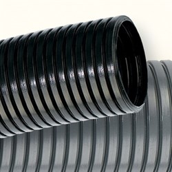 DKC Труба ПА 6 гофр. DN48мм, ПВ-2, Dвн 47,4 мм, Dнар 54,5 мм, цвет чёрный PA604855F2 - фото 87944