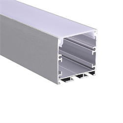 Jazzway Профиль  PAL 3535 (комплект) накладной 2м анод. .5049925 - фото 88098