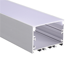 Jazzway Профиль  PAL 5035 (комплект) накладной 2м анод. .5049956 - фото 88099