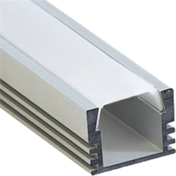 Jazzway Профиль  PAL 1612 накладной (2м) анодированный .1009647 - фото 88150