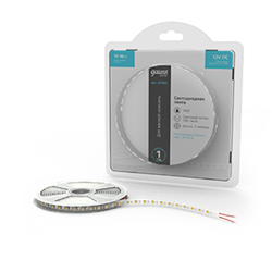 Gauss Лента Basic 12V 10W/m 700lm/m 4000K IP65 LED 5m 1/100 BT053 - фото 88221