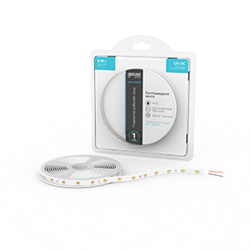 Gauss Лента Basic 12V 8W/m 900lm/m 4000K IP20 LED 5m 1/100 BT025 - фото 88248