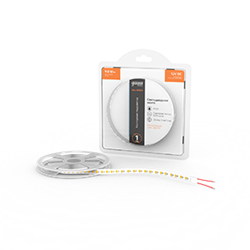 Gauss Лента Basic 12V 9,6W/m 624lm/m 3000K IP20 LED 5m 1/100 BT064 - фото 88249