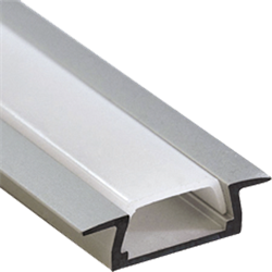 Jazzway Профиль PAL 2206 врезной (2м) анодированный .1009616 - фото 88264