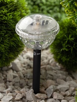 ЭРА ERASF012-32 Садовый светильник Дискошар на солнечной батарее Б0044240 - фото 88413