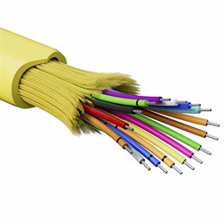 DKC Кабель волоконно-оптический, распределительный, арамидные упрочняющие нити, для внутренней прокладки, нг(А)-HF, 16 ОВ, категорияOS2(G.652.D) плотн RNDT9C16YL01-E - фото 88786