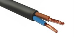Провод ПВС 3х1,5 (2х1,5+1х1,5) ч Дмитров-кабель 000001165 - фото 89081