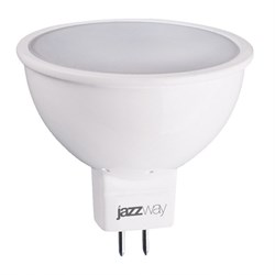 Jazzway Лампа светодиодная (LED) 5W GU5.3 3000K мат 400Lm .1037077A - фото 89419