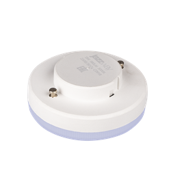 Jazzway Лампа светодиодная (LED) «таблетка» d75мм GX53 130° 15Вт 220-230В матовая тепло-белая желтая 3000К .2855435 - фото 89450