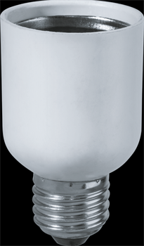 Navigator Патрон электрический 71 990 NLA-E27-E40 переходник с Е27 на Е40 71990 - фото 90043