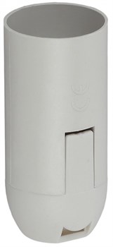 ЭРА ACS PTR/P-E14-PLA-WH-BOX50 Белый Патрон Е14 подвесной пластик Б0043747 - фото 90121