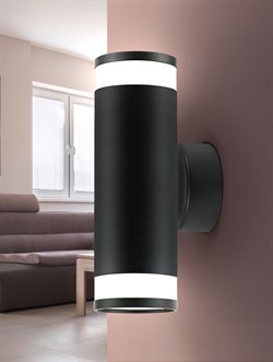 ЭРА WL30 GU10 BK Подсветка Декоративная подсветка GU10 (40/640) Б0049016 - фото 90180