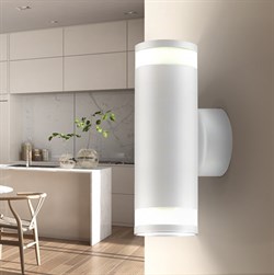 ЭРА WL30 GU10 WH Подсветка Декоративная подсветка GU10 (40/640) Б0049015 - фото 90187