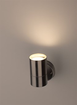 ЭРА WL15 Светильник Декоративная подсветка GU10 MAX35W IP54 хром Б0034615 - фото 90242