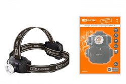 TDM Фонарь «Титан 3» налобный, 6 Вт 1 светодиод CREE 400 лм, 3хАА , IPX4, SQ0350-0100 - фото 90358