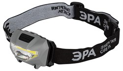 ЭРА Фонарь налобный светодиодный GA-505 Блэкджек аккумуляторный мощный яркий 3 режима Б0057455 - фото 90368