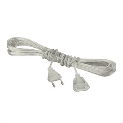 ФАZA Удлинитель для гирлянд GE-5, прозрачный, 5 м. .5047594 - фото 90459